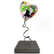 Flying Balloon Heart by Mr Brainwash