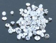 High fire 1.32ct set of REAL round brilliant Diamonds!