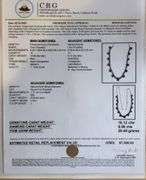 Stunning Ruby, Kyanite, and Diamond Necklace