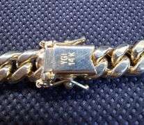 14K YELLOW  GOLD CUBAN LINK CHAIN