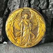 Saint Michael Archangel Protection Coin