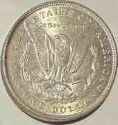 1889 BU Raw Frosty White Morgan Dollar