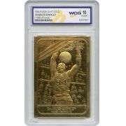 Charles Barkley 23KT Gold Limited Edition Card Mint 10