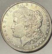 1882 BU Raw Frosty White Morgan Dollar.