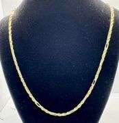 14K Yellow Gold Rope Chain