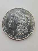 1890 S Morgan Silver Dollar, Cleaned