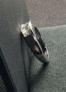 MEN’S 14K WHITE GOLD NATURAL DIAMOND RING