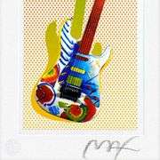 Rock-N-Roll Guitar I by Peter Max