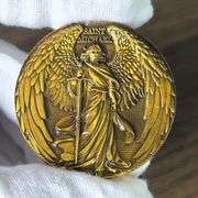 Saint Michael Archangel Protection Coin