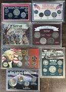 7 Classic & Obsolete 20th Century Collection in holders (33 coins)
