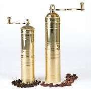 2 Handcrafted Turkish Brass Coffee Grinders