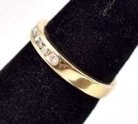 Darling Diamond Band Ring in 14K Yellow Gold