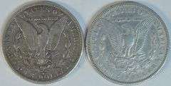 Scarce 1883-S & 1898-S Morgan Silver Dollars. Upper end