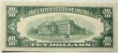 1934 D $10 CH CU Silver Certificate