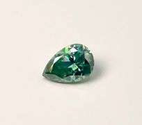 Beautiful 2.35 Ct Mint Green/Ice Blue Pear Moissanite