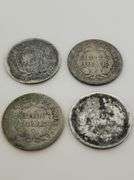 1848-O, 1852, 1854-O, 1869 Half Dimes