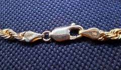 14K YELLOW GOLD ROPE CHAIN