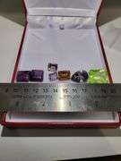 Wow!  Very large collection of fine 7 genuine various size of Ametyst, Topaz, Tourmaline