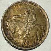 1926 Stone Nountain Toned Choice Unc Comm Half