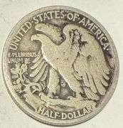 Two Tone 1919 S Walking Liberty Half