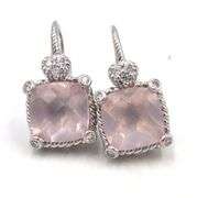 Judith Ripka 925 sterling silver earrings