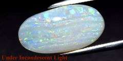 Real! 2.07ct floral flashing Coober Pedy Opal!