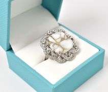 Shimmering 8.93CTS Golden Quarts & 1.50CTS Sapphire Gemstone Ring in Sterling Silver
