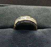 MEN’S 14K YELLOW GOLD NATURAL DIAMOND WEDDING BAND