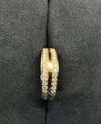 MEN’S 14K YELLOW GOLD NATURAL DIAMOND WEDDING BAND