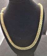 14K YELLOW GOLD FANCO LINK CHAIN