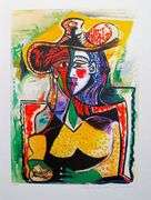 Highly Collectible Limited Edition Pablo Picasso, Portrait Of A Woman