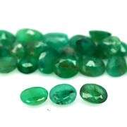 Rich green Zambian 9.60ct Emerald set!