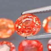 Dynamic 2.76ct Padparadscha Sapphire set!