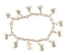 Vintage Tiffany & Co. Dangling Round Discs Charm Bracelet in Sterling