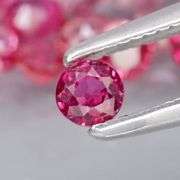 Untreated! 2.62ct dusty rose Sapphire set