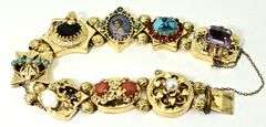 Exceptionally Nice 14K Estate Slide Bracelet