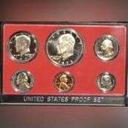 1973- 1982 Complete Black Box US Proof Sets