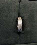 MEN’S 14K WHITE GOLD NATURAL DIAMOND WEDDING BAND