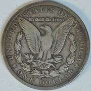 Rare key date 1879-CC Morgan Silver Dollar. Sharp
