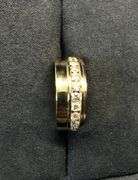 MEN’S 14K YELLOW GOLD NATURAL DIAMOND WEDDING BAND