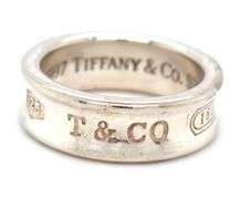 Tiffany & Co 1837 ring in 925 sterling silver