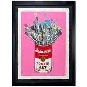 Tomato Pop (Pink) by Mr Brainwash,