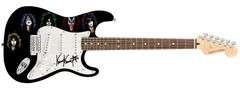 KISS Vinnie Vincent Autographed Signed 1/1 Custom Graphics Photo Guitar ACOA