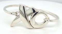 Tiffany & Co Love XO bangle bracelet