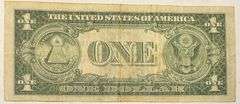 $1 Near Slider 1935A North Africa Emergency Issue Silver Certificate.