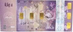 2 of 0.6 grams cash gold karat pay