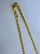 14K Yellow Gold Cable Link Chain