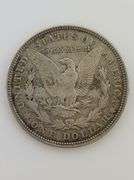 1921 D Morgan Silver Dollar, Cleaned