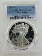1998 Silver Eagle, PCGS PF68 DCAM