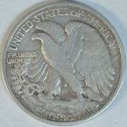 Scarce 1920-D Walking Liberty Half Dollar in strong VF